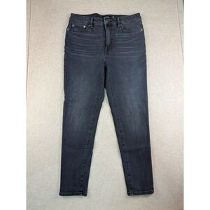 Ralph Lauren Jeans Women's Size 8‎ Gray Black Label Mid Rise Dark Wash Denim